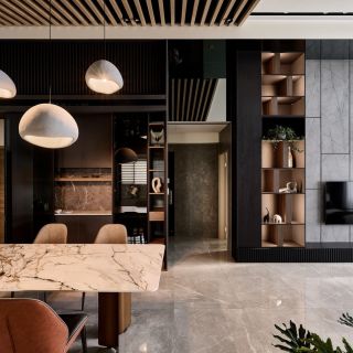 流光森林-餐廳設計